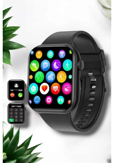 Akıllı Saat İos Ve Android İle Uyumlu Şık Ve Çok Fonksiyonlu