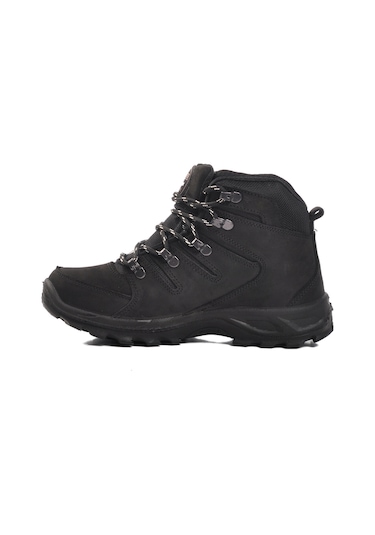 Nubuk Siyah Su Geçirmez Unisex Bot G5558 G Nubuk Siyah
