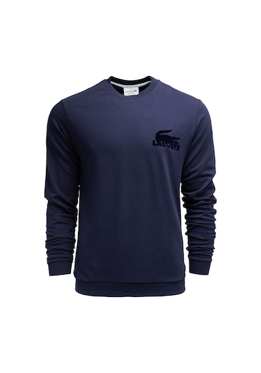 Lacoste Erkek Sweatshırt Sh7477-00-423 Lacivert