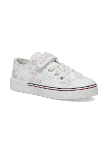 U.s. Polo Assn. Penelope Bsk Jr 5fx Beyaz Kız Çocuk Sneaker 000000000101952786 Beyaz