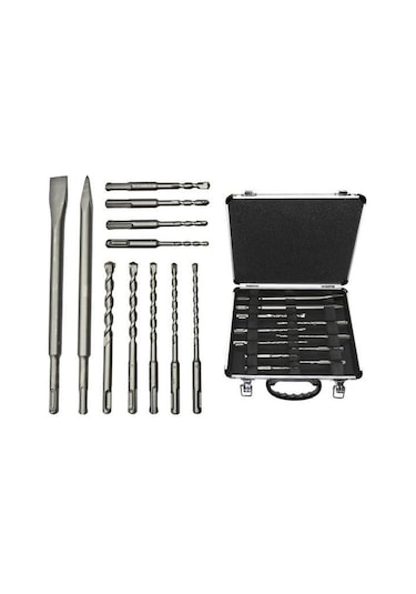 Bosch SDS-Plus 11'li Alüminyum Çantalı Uç ve Keski Seti 2608578765