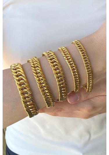 Zümrüt Sarraf 22 Ayar Altın Kadın 20 G Dallas Bileklik