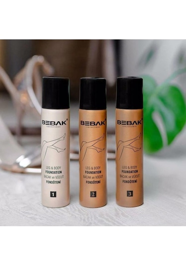 Bebak Bacak ve Vücut Fondöteni No:2 Medium 75 ML