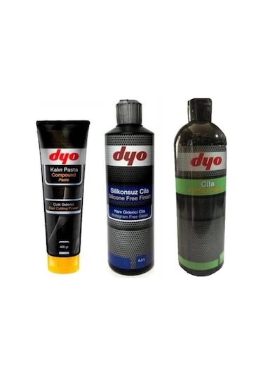 Dyo Kalın Pasta Tüp 400 Gr + Hare  500 Ml + Cila 500 Mlset