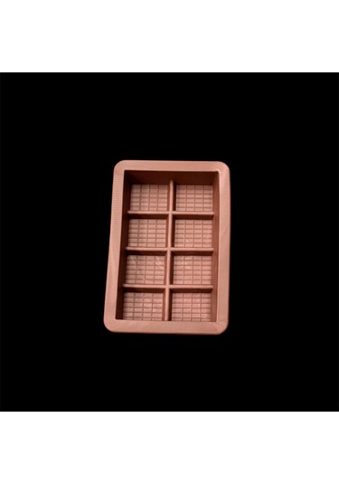 Konak Züccaciye Dubai Çikolata Kalıbı Silikon 14x9.5x2.5 Cm