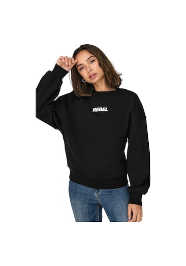Only Kadın Sweatshirt On.15329876 SiYAH