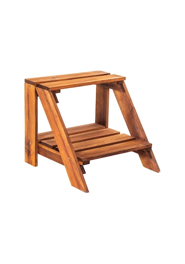 Merdiven Tabure Ahşap Basamak Yükseltici 6032