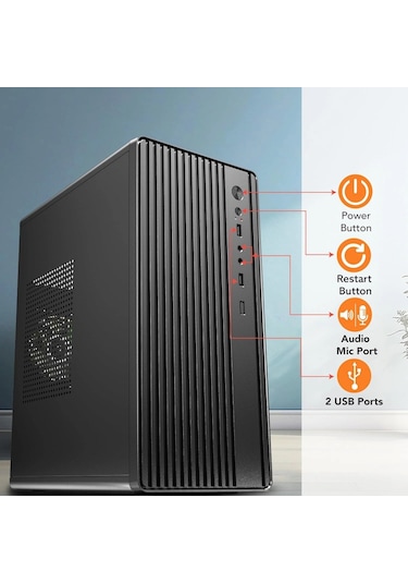 J-Tech Expert i5-3470 8 GB 256 GB SSD Free Dos Masaüstü Bilgisayar