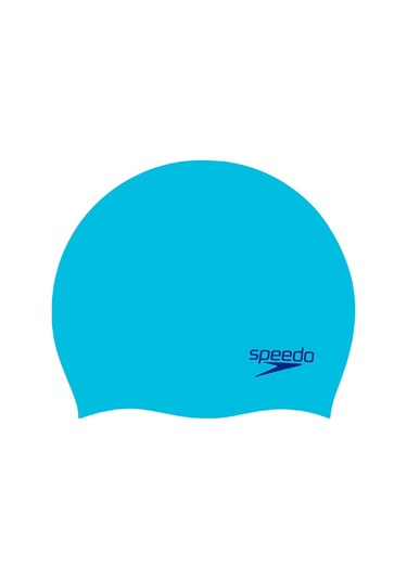 Speedo Moulded Silc Cap Çocuk Silikon Yüzücü Bonesi 8-709908420 Mavi