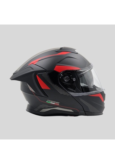 Arwic AR950 Torino Çene Açılır Ece-R 22.06 Motosiklet Kaskı Siyah