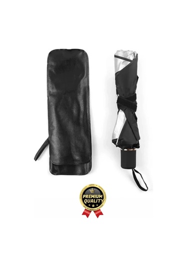 Özel Üretim Dayanıklı Titanyum Gümüş Kaplama Uv Geçirmez Tüm Araçlar Araba Ön Cam Şemsiye Güneşlik