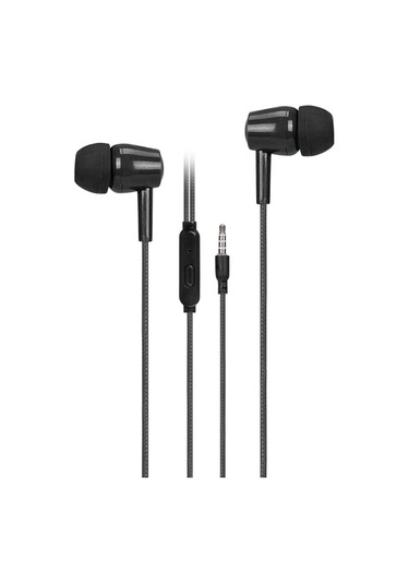 Asonic AS1 Kulak İçi Siyah Mikrofonlu Kulaklık