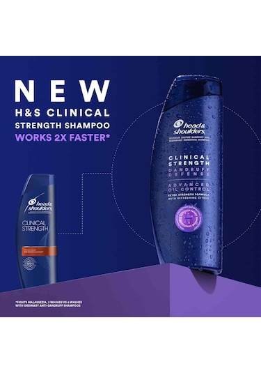 Head & Shoulders Clinical Kepek Savunma ve Yağ Kontrol Şampuan 400 ML