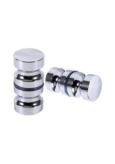 2 Adet Kapı Kolu Duş Başlığı Paslanmaz Çelik Kapı Kolu