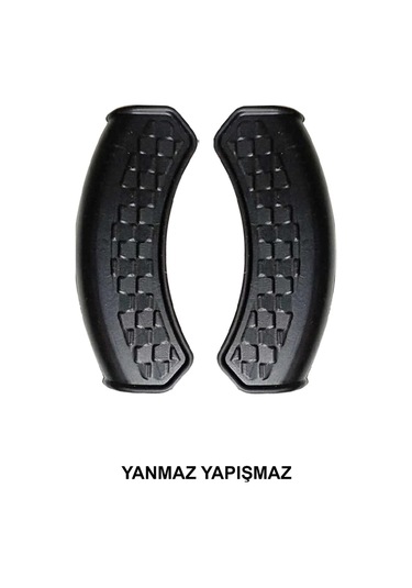 Nishev Yanmaz Yapışmaz Silikon Tencere Tutacağı Silikon Kulp Tutacak - 1 Adet Çift
