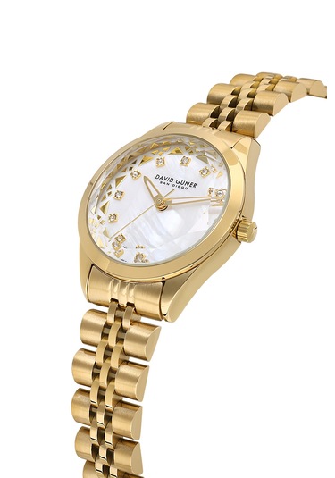 Davıd Guner Dg-9003la-b1 Kadın Kol Saati. Altın