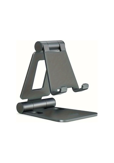 Xuweiwei Ayarlı Alüminyum Alşım Evrensel Mobil Cihaz Tutucu Gümüşi Dayanıklı Taşınabilir Gümüşi