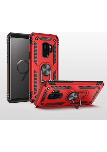 Zore Galaxy Uyumlu S9 Kılıf Msra Vega Kapak - Siyah Siyah