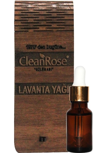 Clean Rose Kutulu Saf Lavanta Yağı 15 ML