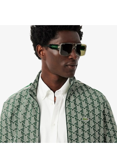 Lacoste Sh1368 Erkek Ceket Yeşil