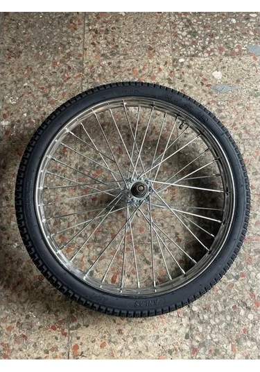 Seyyar Tezgah Araba Tekerleği 65 Cm - Telli Jant Jant Boyu:50 Cm Renkli