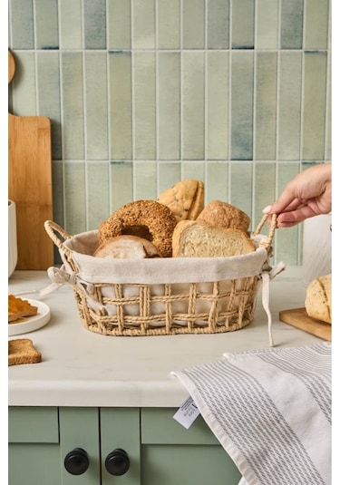 Karaca Asia Ekmek Sepeti Krem