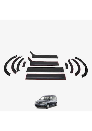 Volkswagen Caddy 2004-2010 Uyumlu Yedek Parça Dodik Set 12 Parça