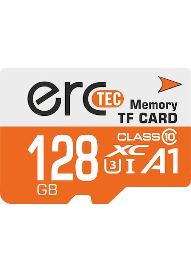 Erctec 128 GB C10 TF Hafıza Kartı