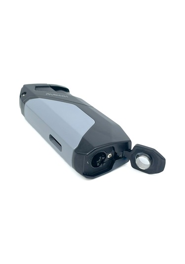 Parmida Çift Torch Jet Alev Puro Çakmağı - Gri
