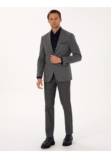 Pierre Cardin Erkek Füme Ceket 50317640-vr058 Füme Pierre Cardin Erkek Füme Ceket 50317640-vr058 Füme