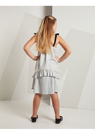 Denokids Mushi Dreaming Elbise Gri