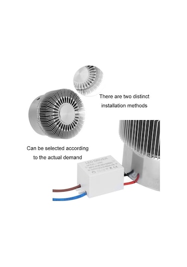 Novahub Alüminyum Koridor Işığı Ayçiçeği Lamba, Görünmez Kurulum 1w Sarı Çok Renkli