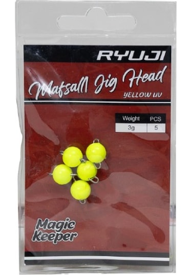 Ryuji Yellow Uv Jig Head Mafsalı 7gr 7gr