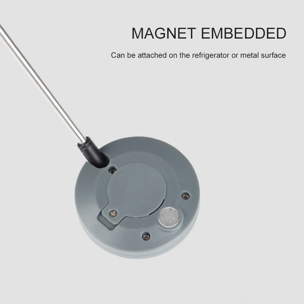 Dofolink Kahve Ve Süt Sıcaklık Ölçer - 1.9 İnç Büyük Ekran, Hızlı Okuma, -20 250 C Aralığı, 304 Çelik Prob, Asma Ve Mıknatıs Özelliği Pil Dahil Değil