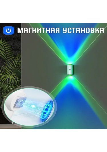 Youmex Rgb Hareket Sensörlü Akıllı Gece Lambası, Otomatik Açma/kapama, Renk Değişim Modları, Type-c Şarj, Beyaz Beyaz