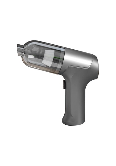 Gajeena 60w Güneş Gri Ev-araç İkili Kullanım Kablosuz Süpürge, 5000pa Vakum, 20 Dakika Kullanim Süresi, El Tutulu Mini Taşınabilir