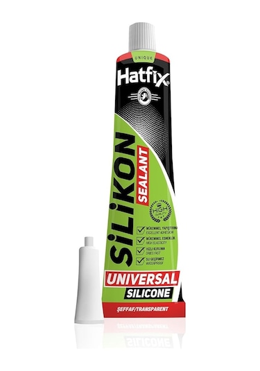 Çankaya Haffix Tüp Silikon Şeffaf 50ml 1 Adet Şeffaf