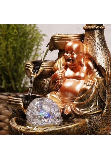 Zen Gülen Buddha Temalı Coppersu Şelalesi