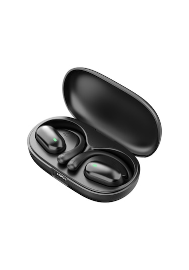 X18 Açık Hava İletim Kablosuz Bt Kulaklıklar, Kulağa Takılan, Kulakta Olmayan, Dijital Ekranlı Enc Gürültü Azaltma Spor Kulaklıkları