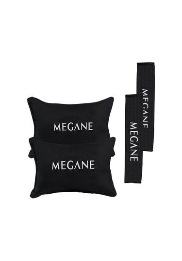 Renault Megane Nakışlı Otomind Boyun Yastığı Seti