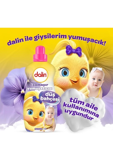 Çamaşır Yumuşatıcı 1500ml Düş Bahçesi 2 Li Set Bebeklere Özel