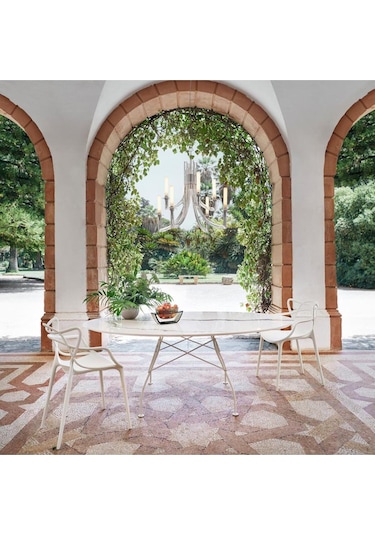 Masters Sandalye, Philippe Starck Tasarımı, Red Dot Ödüllü Beyaz