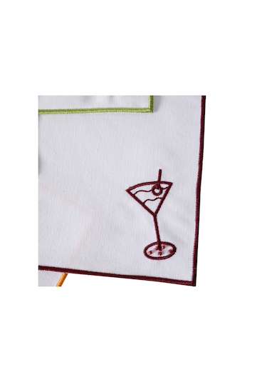 Mudo Home Festıve Kokteyl Peçete 15x15 Çok Renkli