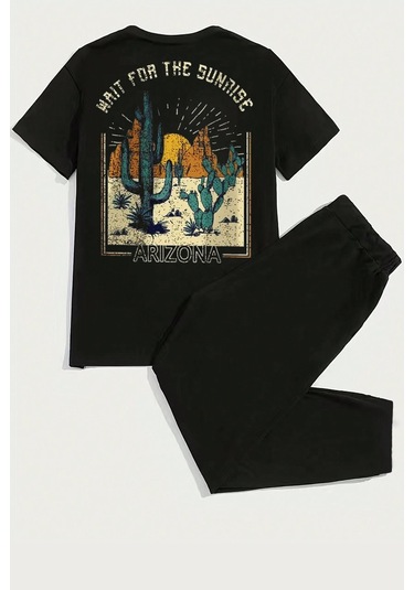 Unisex Arizona 2'li Eşofman Takımı Siyah