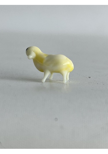 El Yapımı Mini Murano Cam Koyun Biblo A91-01