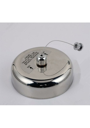 Ayarlanabilir Teleskopik Kurutma Rafı 2,8 M Paslanmaz Çelik Ve Cilalı Krom İç Mekan Dış Mekan B Diğer