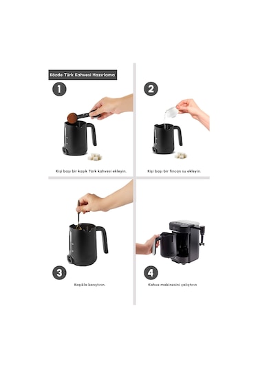 Karaca Hatır Barista Cappuccino ve Türk Kahve Makinesi