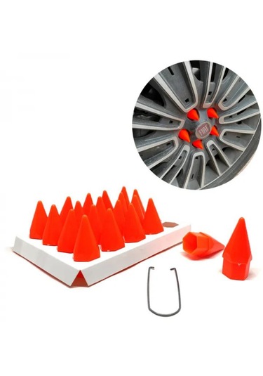 Sivri Mermi Bijon Kapağı Sökme Aparatlı Turuncu 17 Mm