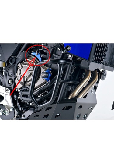 Dinosaurs Kırmızı, Yamaha Tenere 700 Debriyaj Kablosu Uzatma Braketi Uzatma Debriyaj Kablosu Ayarı İçin Uygundur Gosterildigi Gibi