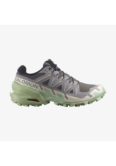Salomon Speedcross 6 W Kdn Castlerock/vanilla Ice/smoke Green Patika Koşusu Ayakkabısı L47582000 Mor Salomon Speedcross 6 W Kdn Castlerock/vanilla Ice/smoke Green Patika Koşusu Ayakkabısı L47582000 Mor